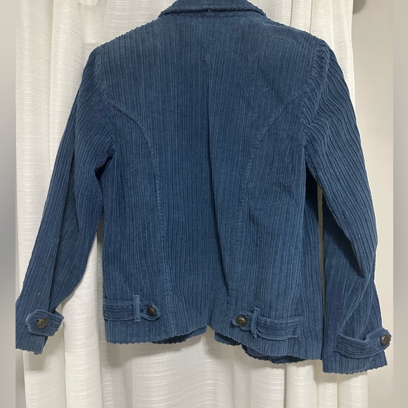 Vintage Blue Corduroy Jacket - Picture 2 of 3